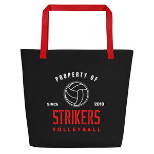 Strikers Property Black Beach Bag