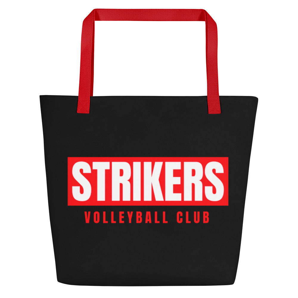 Strikers Black Beach Bag