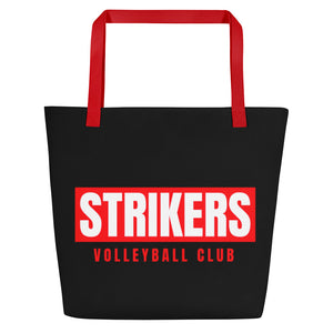 Strikers Black Beach Bag