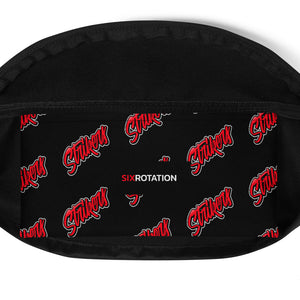 Strikers Black Repeater Fanny Pack