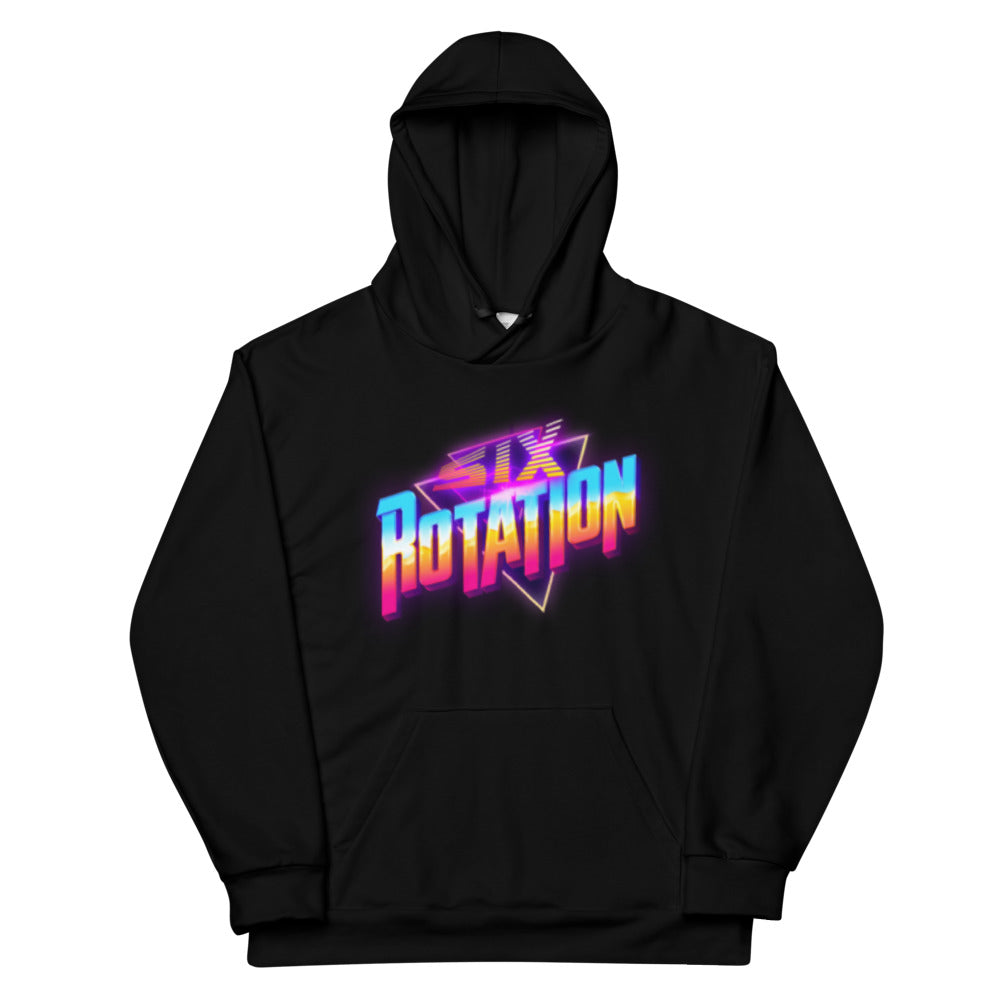 Six Rotation Phase Sublimated Unisex Hoodie