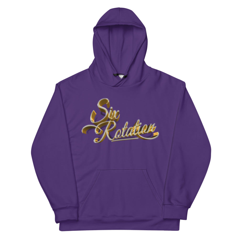 Six Rotation Enamel Sublimated Unisex Hoodie