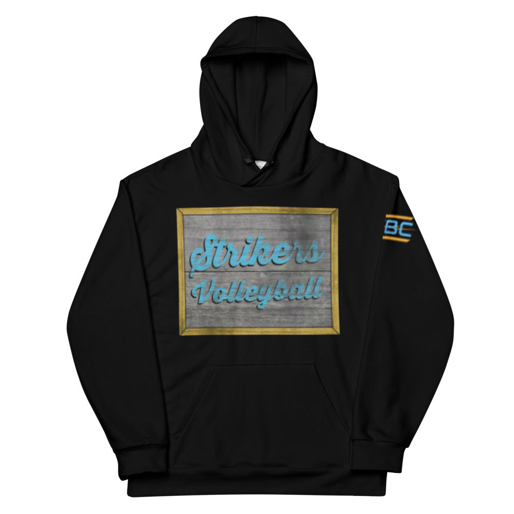 Strikers Wood Sublimated Unisex Hoodie