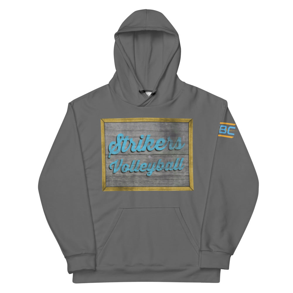 Strikers Wood Sublimated Unisex Hoodie