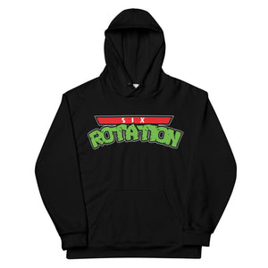 Six Rotation Ninja Sublimated Unisex Hoodie