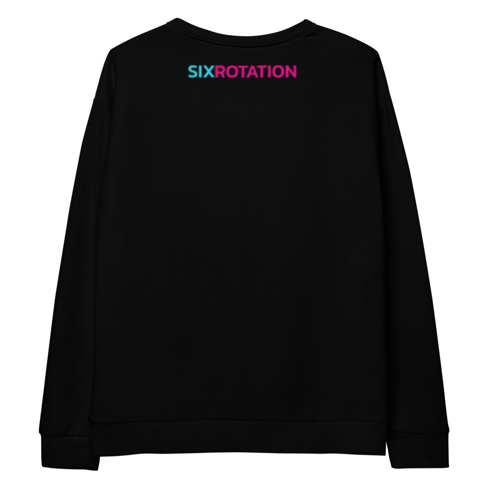 Six Rotation Phase Sublimated Unisex Sweatshirt