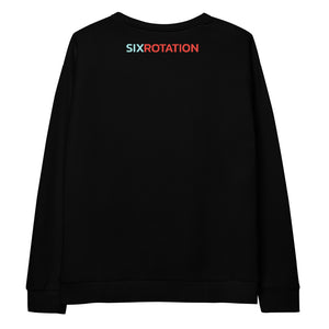 Six Rotation Cut Sublimated Unisex Sweatshirt