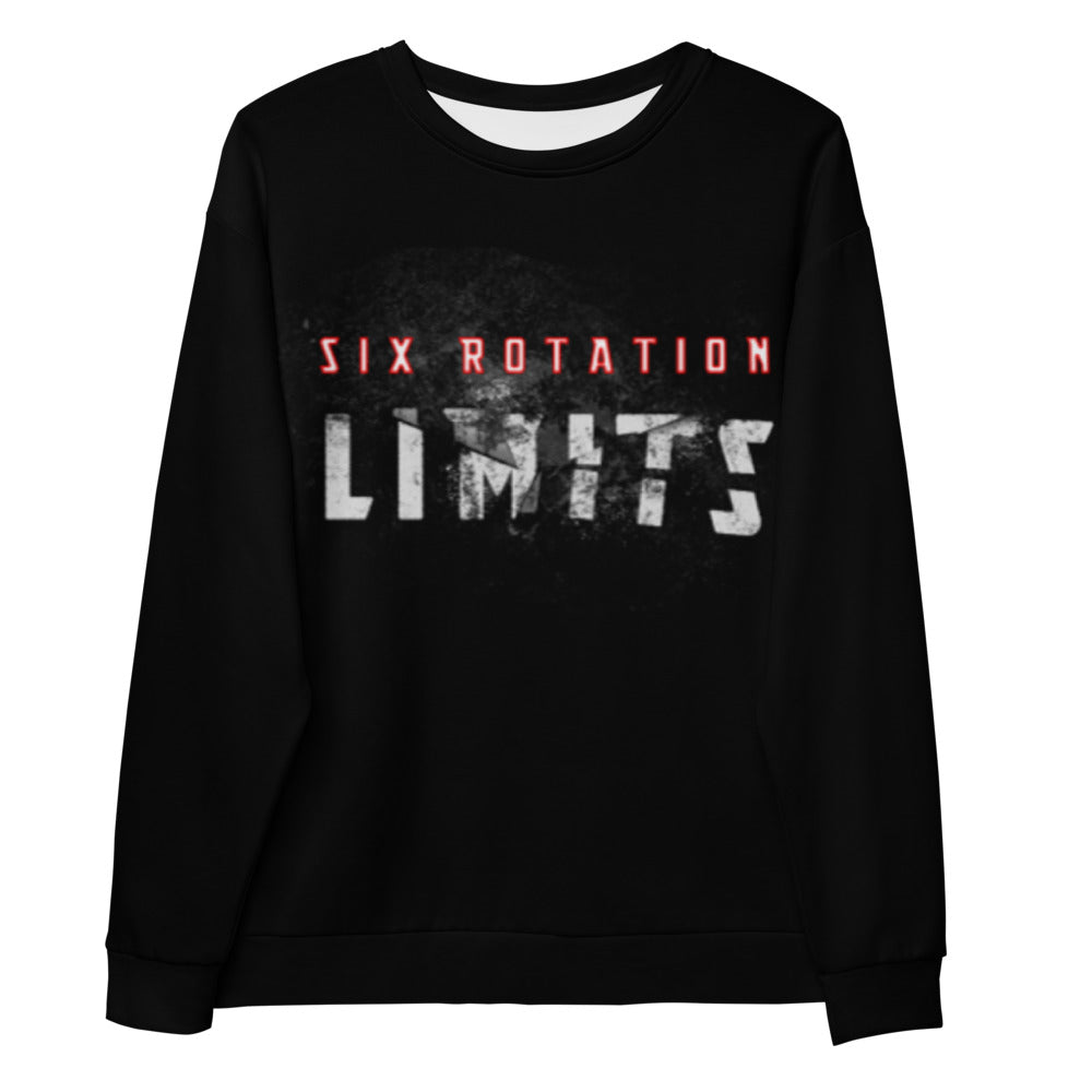 Six Rotation Limits Sublimated Unisex Sweatshirt