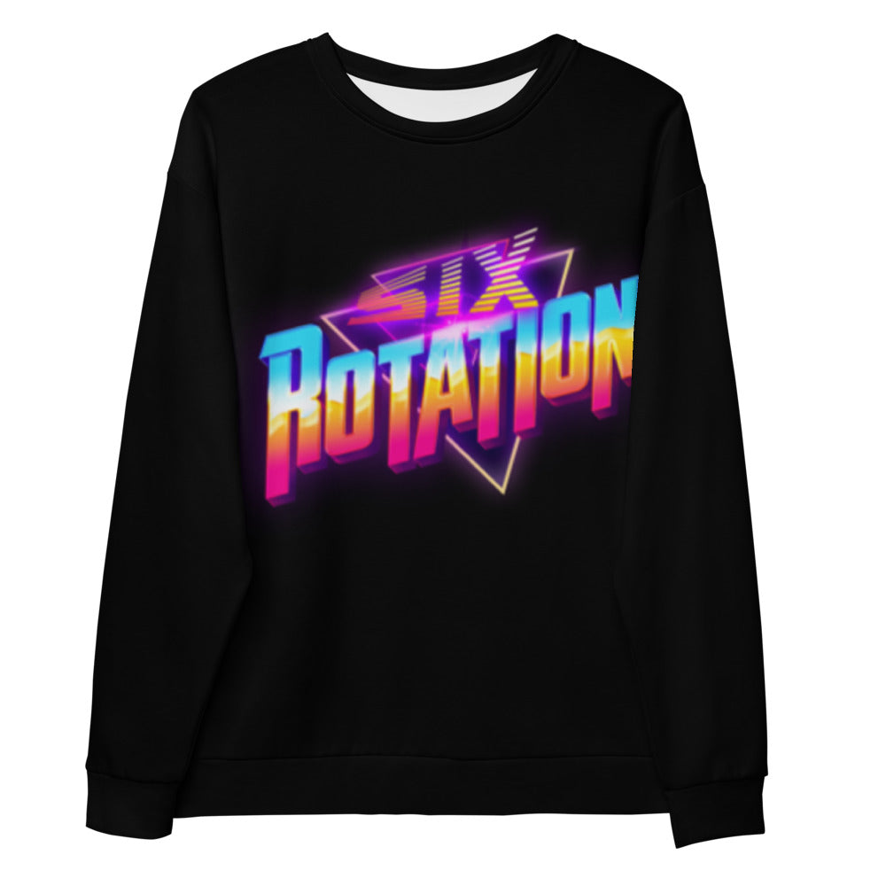 Six Rotation Phase Sublimated Unisex Sweatshirt