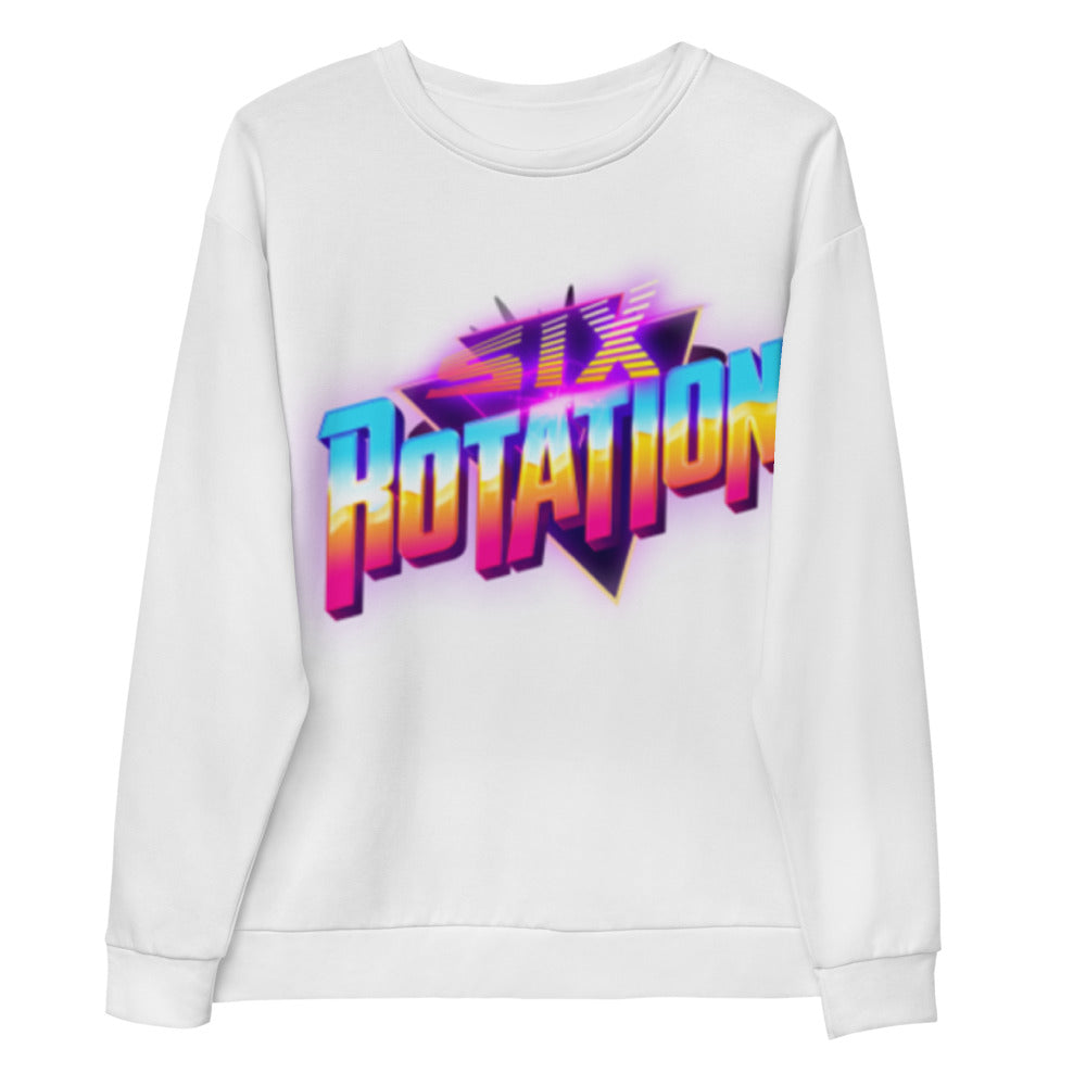 Six Rotation Phase Sublimated Unisex Sweatshirt