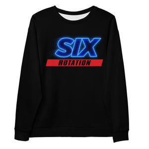 Six Rotation Sonic Sublimated Unisex Sweatshirt