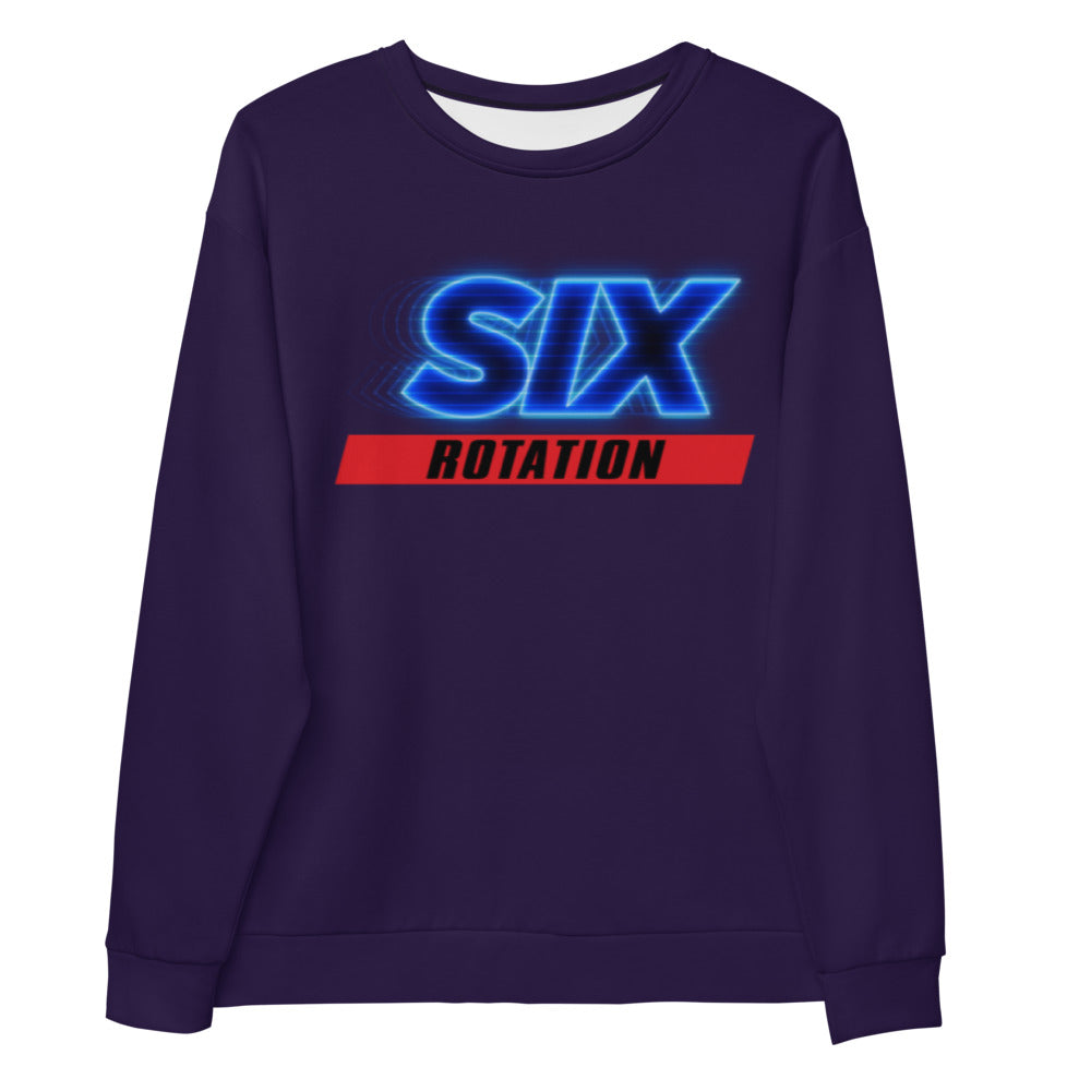 Six Rotation Sonic Sublimated Unisex Sweatshirt