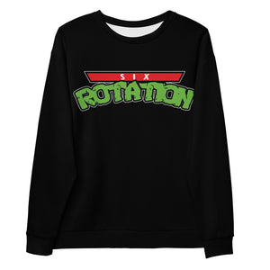 Six Rotation Ninja Sublimated Unisex Sweatshirt