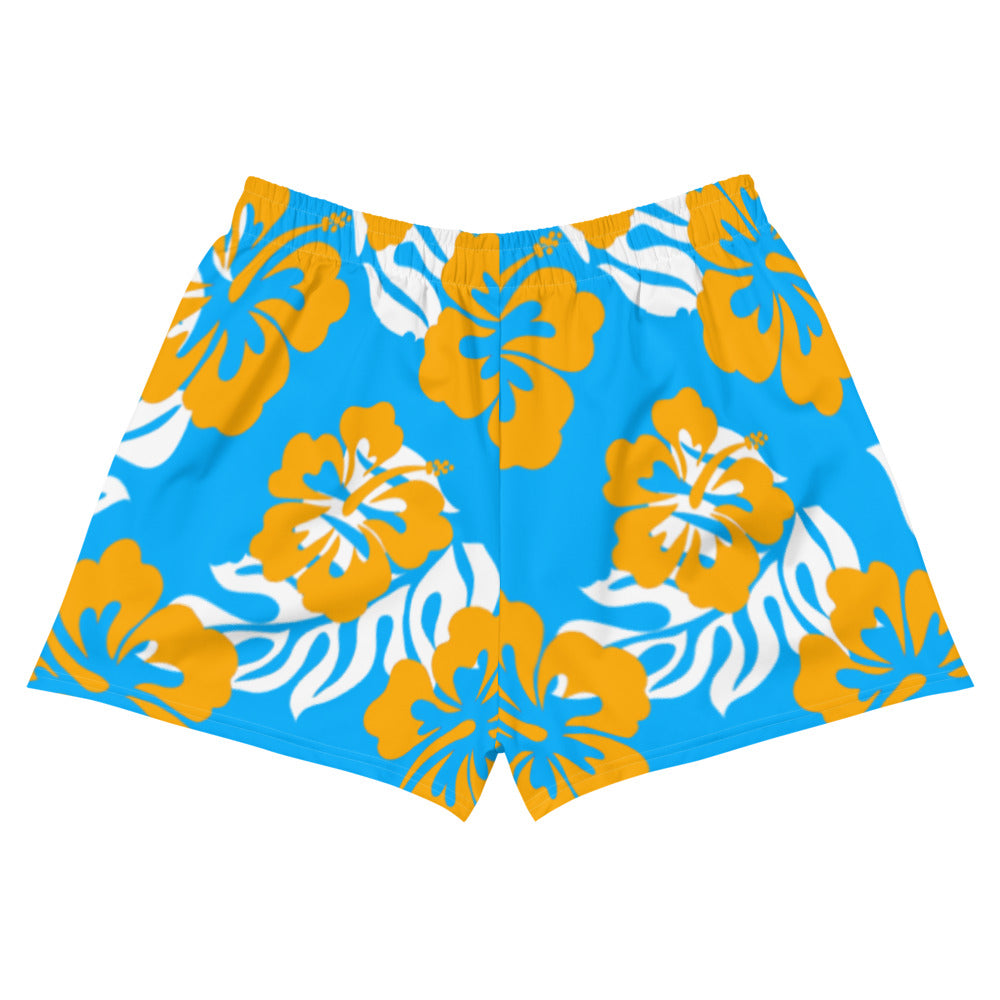 Strikers Hawaiian Women's Athletic Shorts