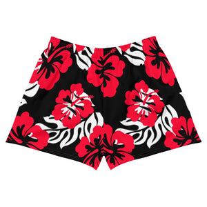 Strikers Hawaiian Women's Athletic Shorts