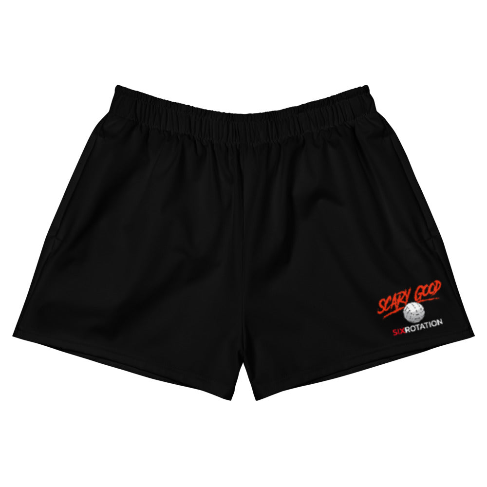 Six Rotation Scary Good Women's Athletic Shorts