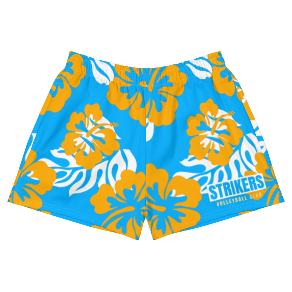 Strikers Hawaiian Women's Athletic Shorts