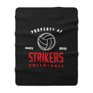 Strikers Property Sherpa Fleece Blanket