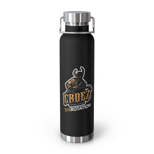 Six Rotation Croez 22oz Vacuum Insulated Bottle