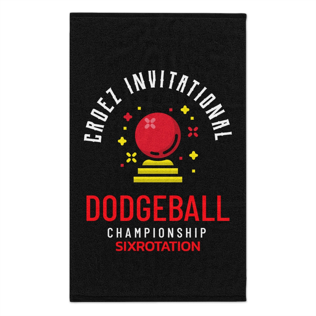 Six Rotation Dodgeball Rally Towel