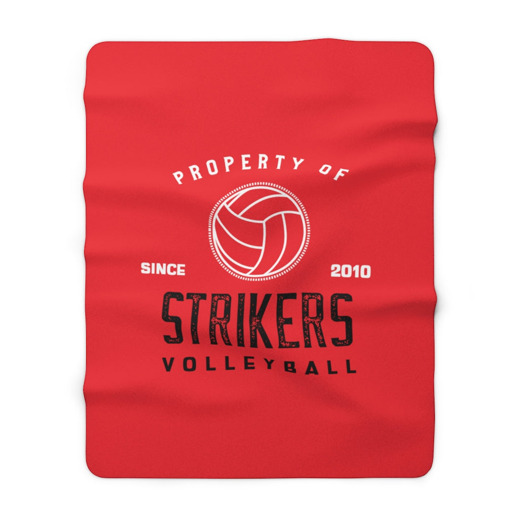 Strikers Property Sherpa Fleece Blanket