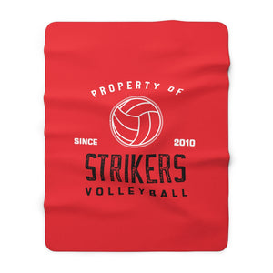 Strikers Property Sherpa Fleece Blanket