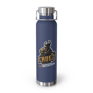 Six Rotation Croez 22oz Vacuum Insulated Bottle