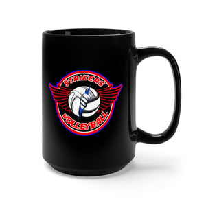 Strikers Logo Black Mug 15oz