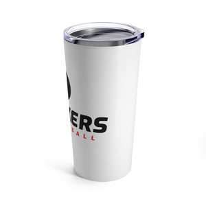 Strikers Silhouette White Tumbler 20oz