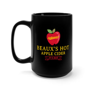 Six Rotation Apple Cider Black Mug 15oz