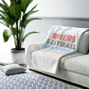 Strikers Neon Sherpa Fleece Blanket