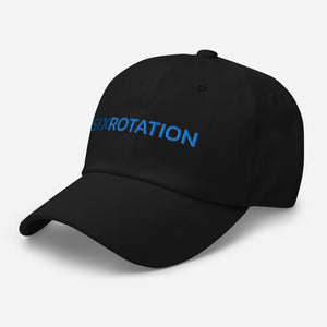 Six Rotation Basic Blue Hat