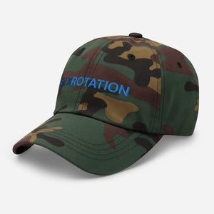 Six Rotation Basic Blue Hat