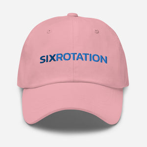 Six Rotation Basic Blue Hat