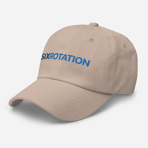 Six Rotation Basic Blue Hat