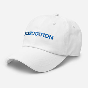 Six Rotation Basic Blue Hat