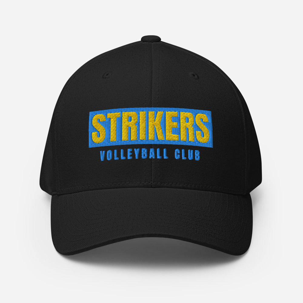 Strikers Long Block Gold Flexfit Hat