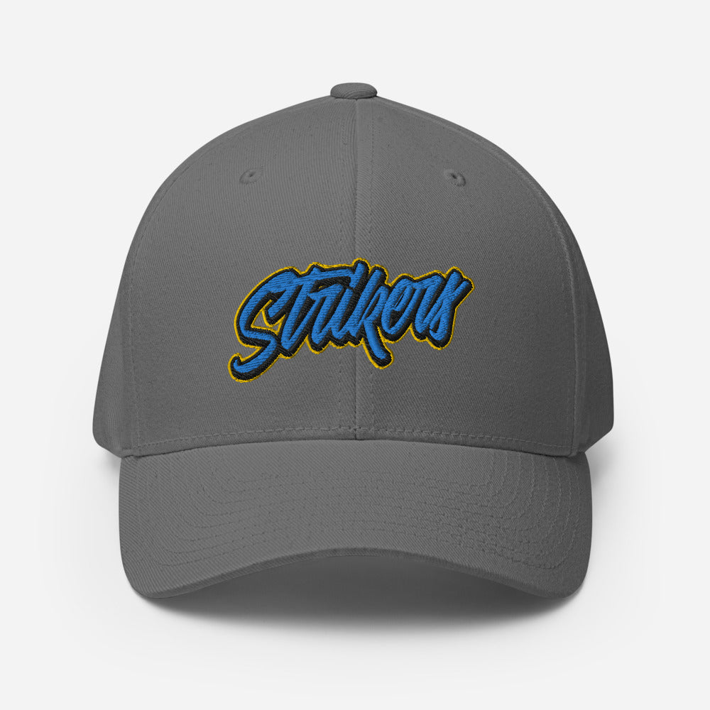 Strikers Classic Cursive Flexfit Hat