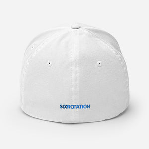 Six Rotation Basic Blue Flexfit Hat