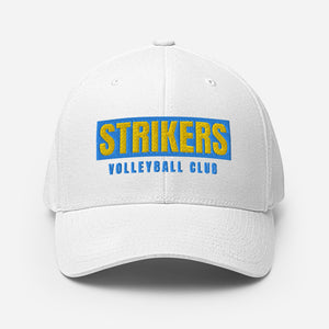 Strikers Long Block Gold Flexfit Hat