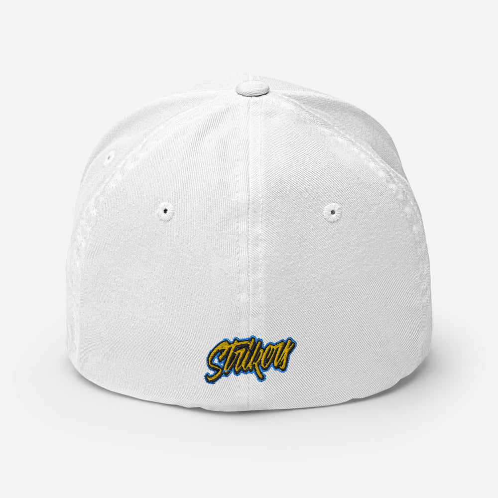 Strikers Long Block Gold Flexfit Hat