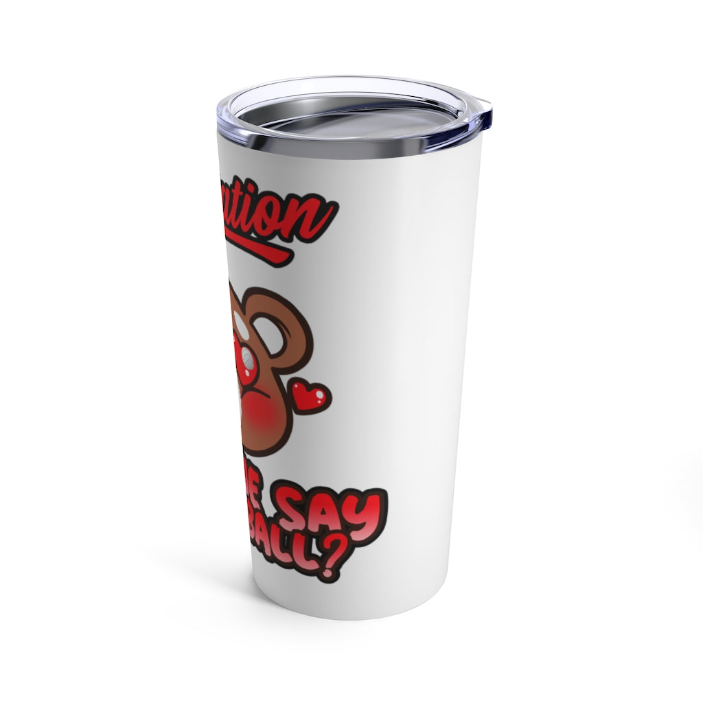 Six Rotation Volleybear Love Tumbler 20oz