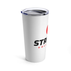 Strikers Silhouette White Tumbler 20oz