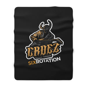 Six Rotation Croez Sherpa Fleece Blanket