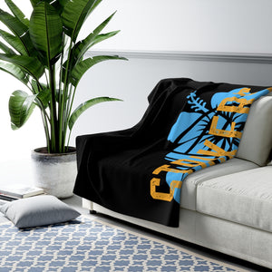 Strikers Island Sherpa Fleece Blanket