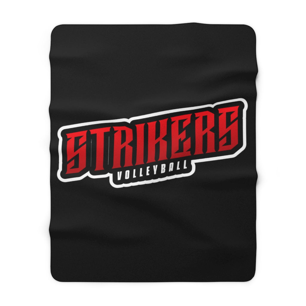 Strikers Bold Sherpa Fleece Blanket