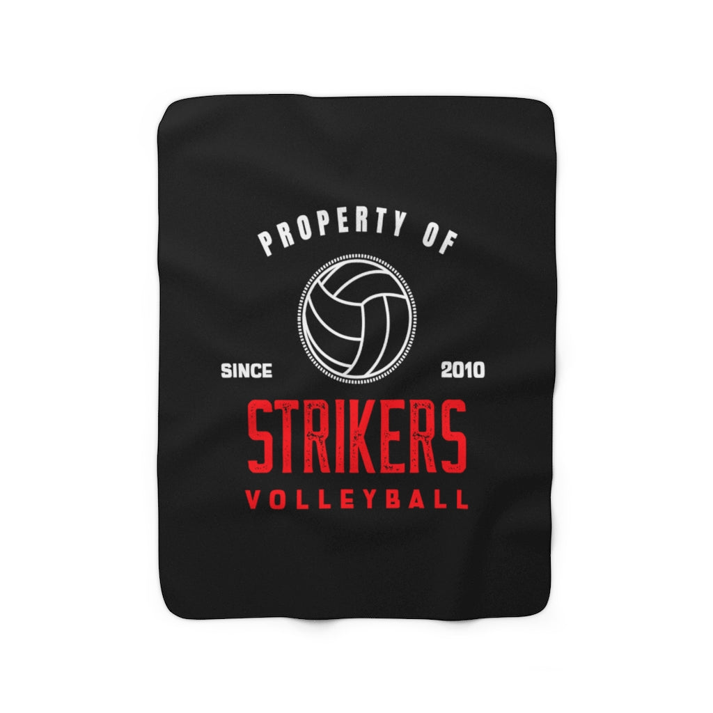 Strikers Property Sherpa Fleece Blanket