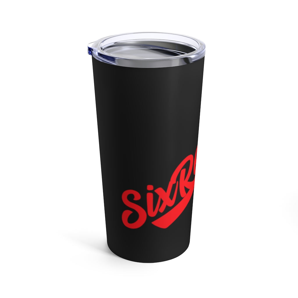 Six Rotation Script Tumbler 20oz