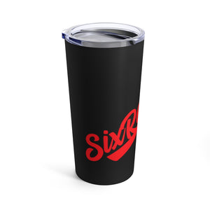 Six Rotation Script Tumbler 20oz