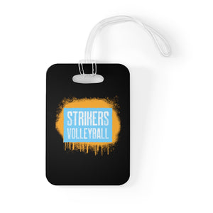 Strikers Stencil Classic Black Bag Tag